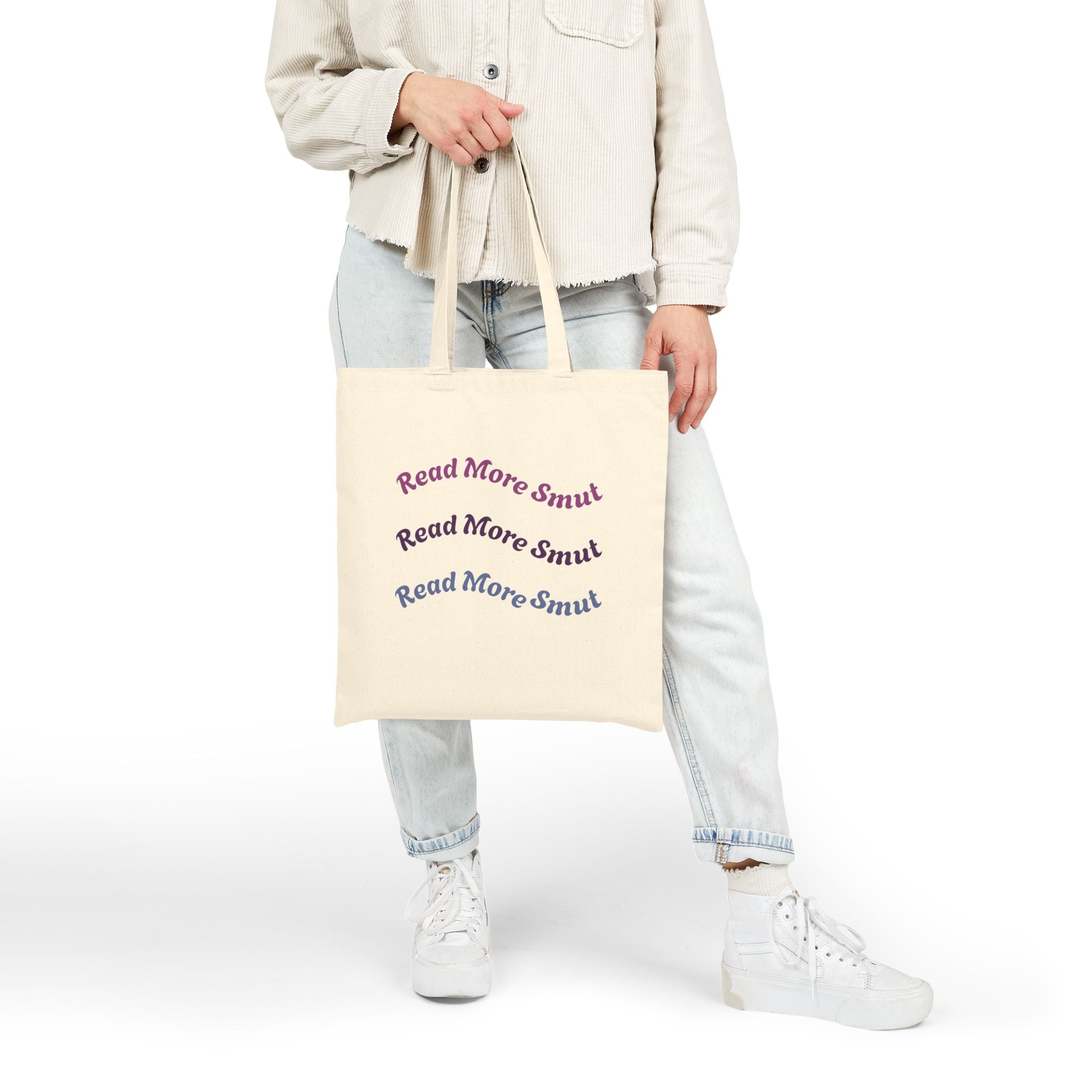 Read More Smut- Cotton Canvas Tote Bag