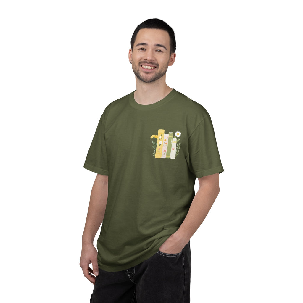 Flower smut shirt -Dyed T-shirt