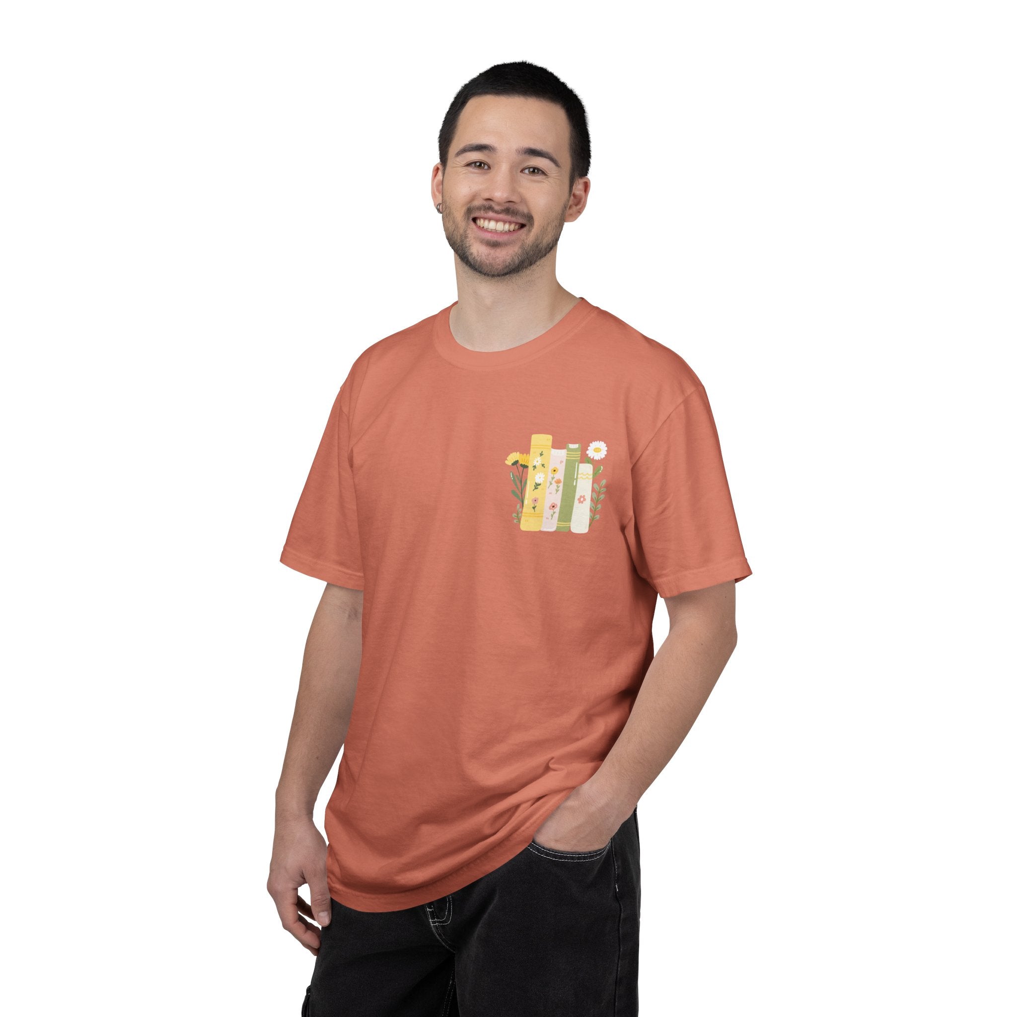 Flower smut shirt -Dyed T-shirt