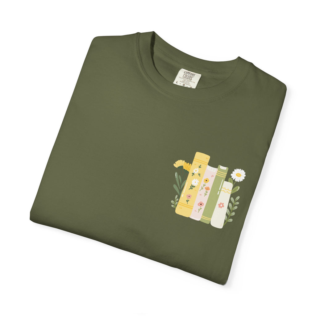 Flower smut shirt -Dyed T-shirt