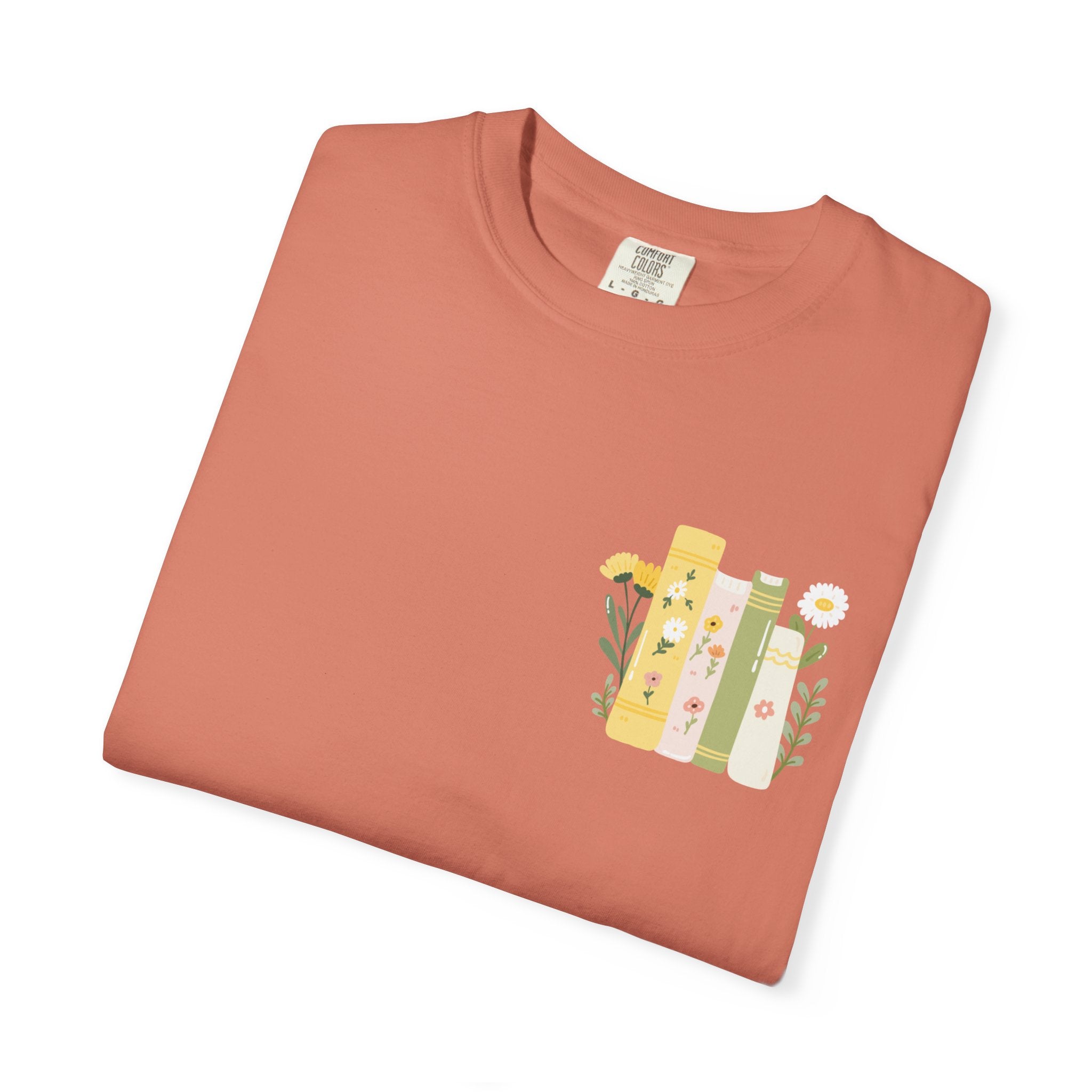 Flower smut shirt -Dyed T-shirt