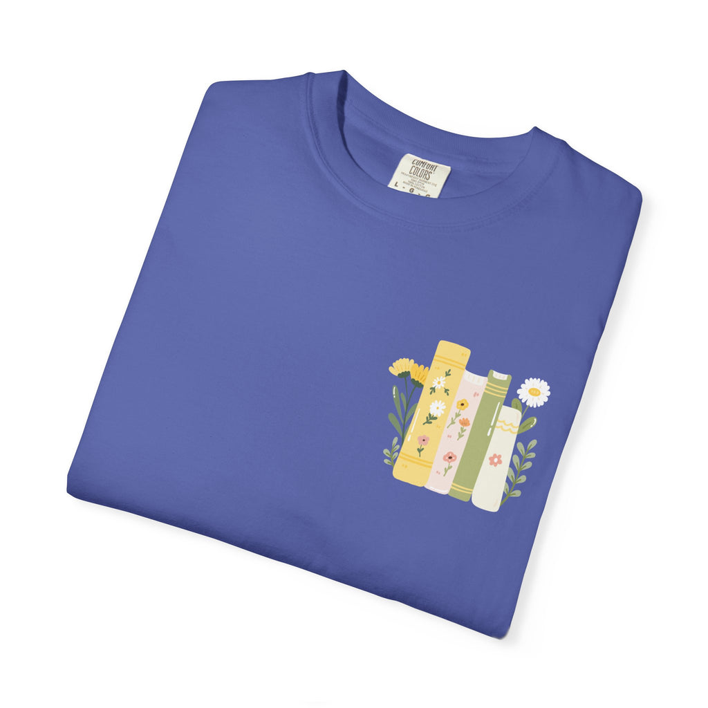 Flower smut shirt -Dyed T-shirt