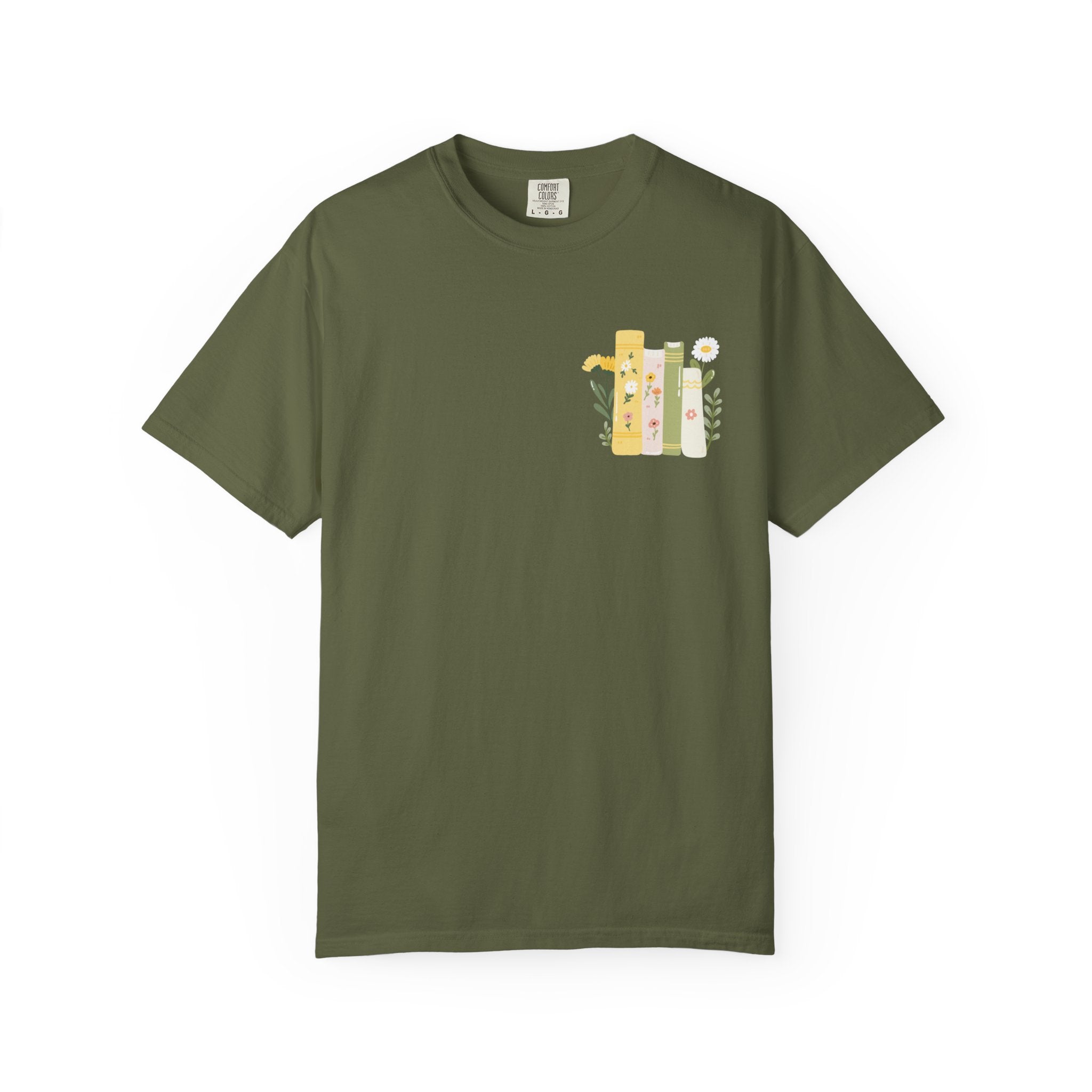 Flower smut shirt -Dyed T-shirt