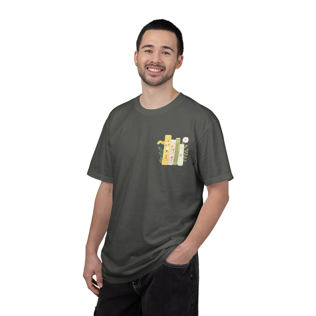 Flower smut shirt -Dyed T-shirt