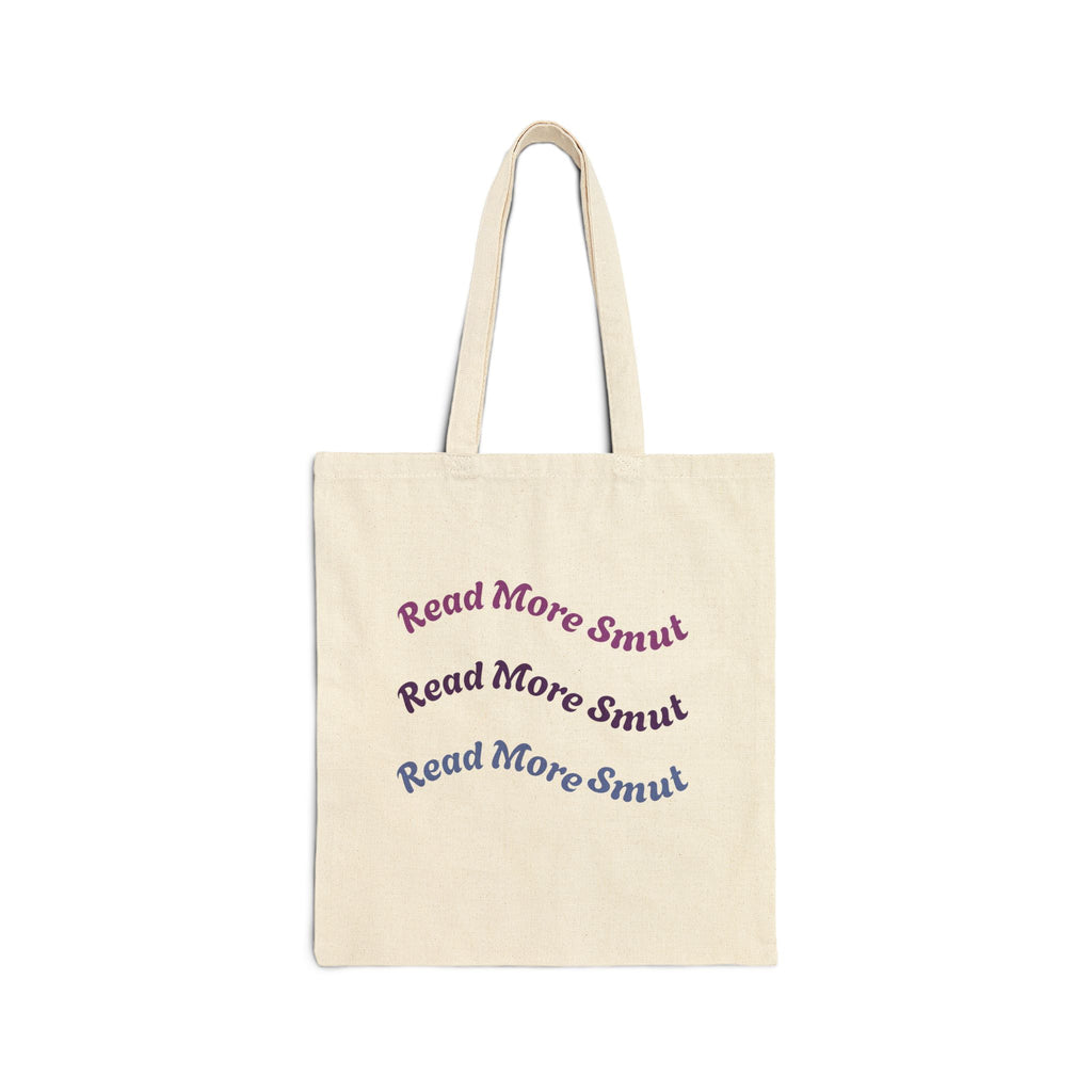 Read More Smut- Cotton Canvas Tote Bag