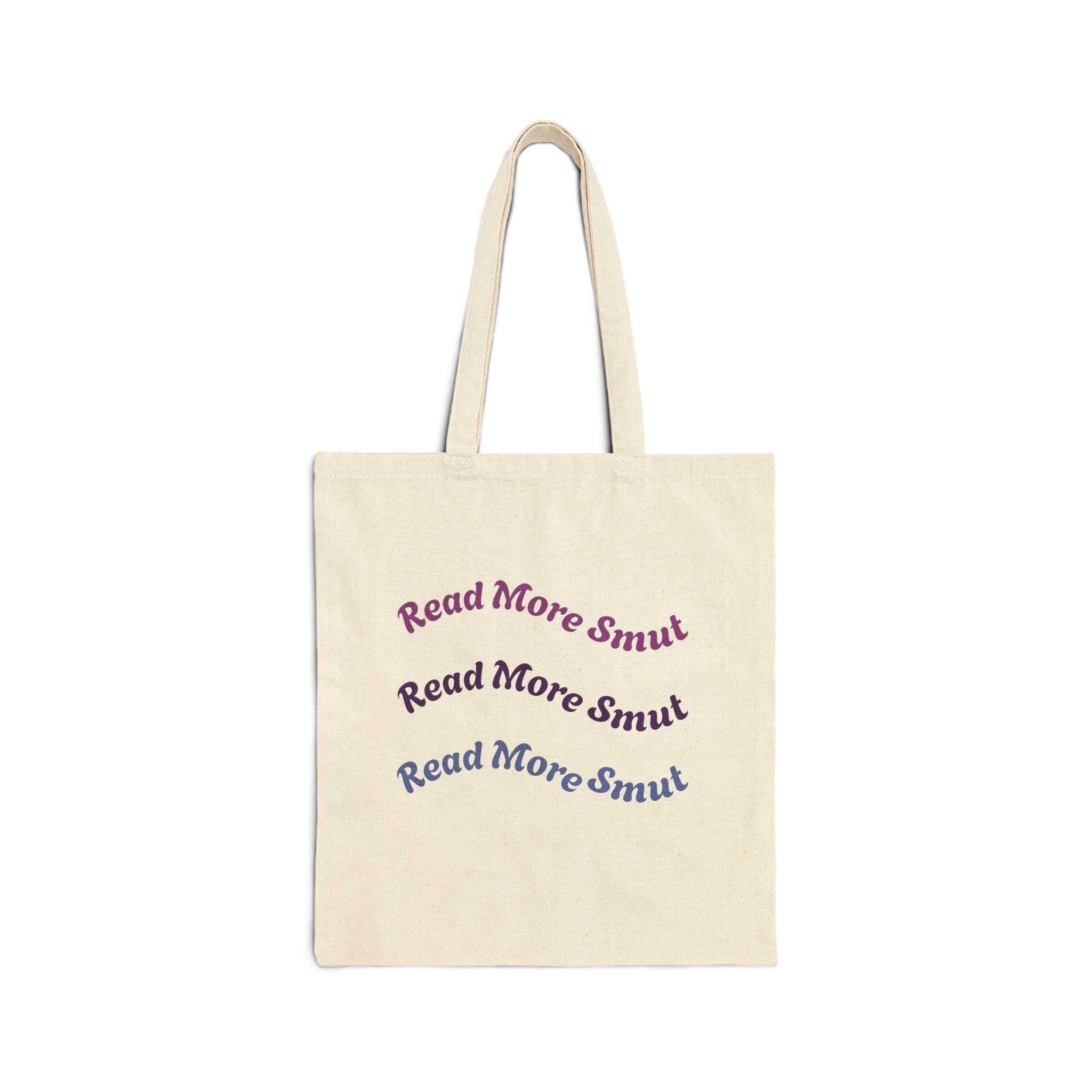 Read More Smut- Cotton Canvas Tote Bag