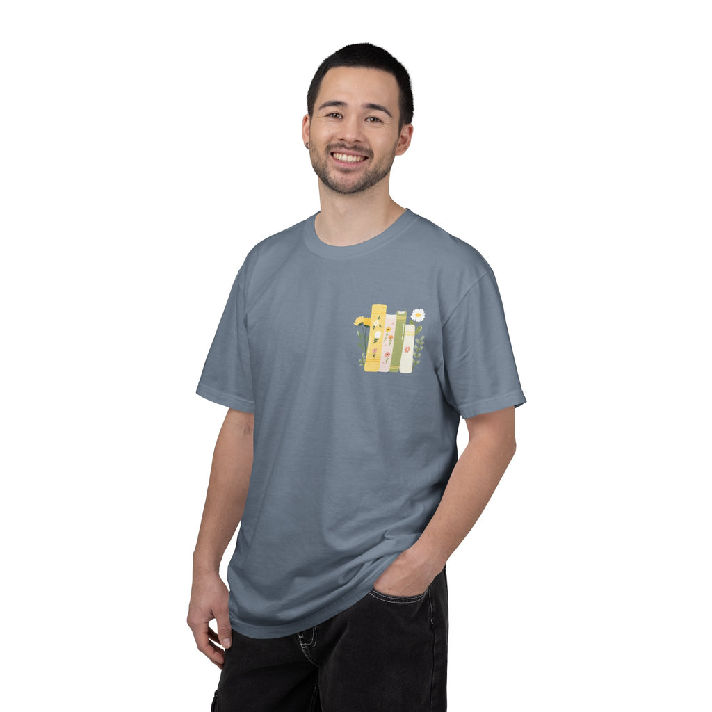 Flower smut shirt -Dyed T-shirt