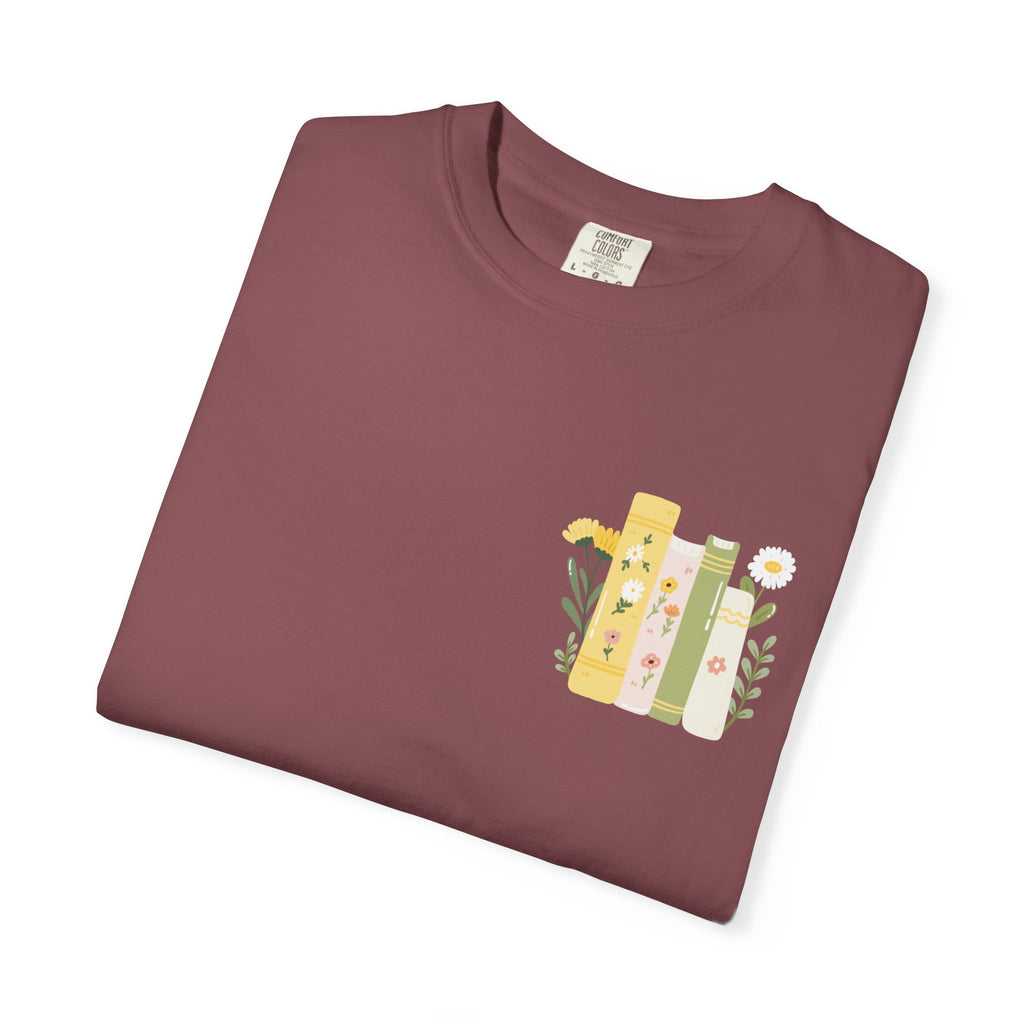 Flower smut shirt -Dyed T-shirt