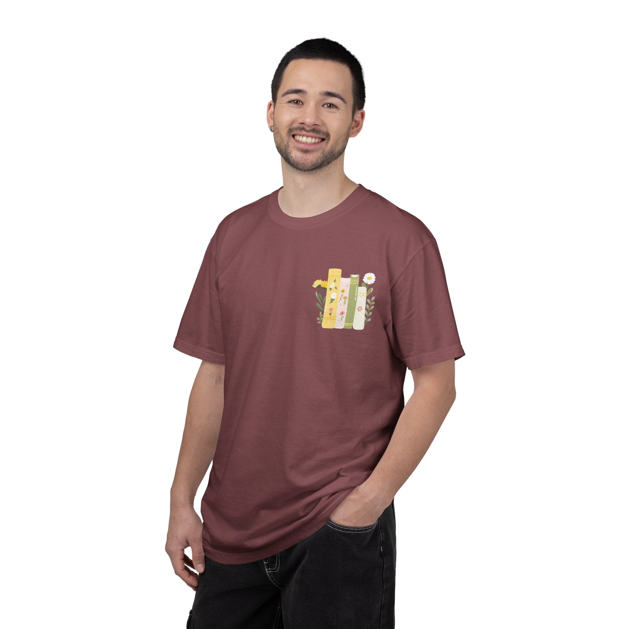 Flower smut shirt -Dyed T-shirt