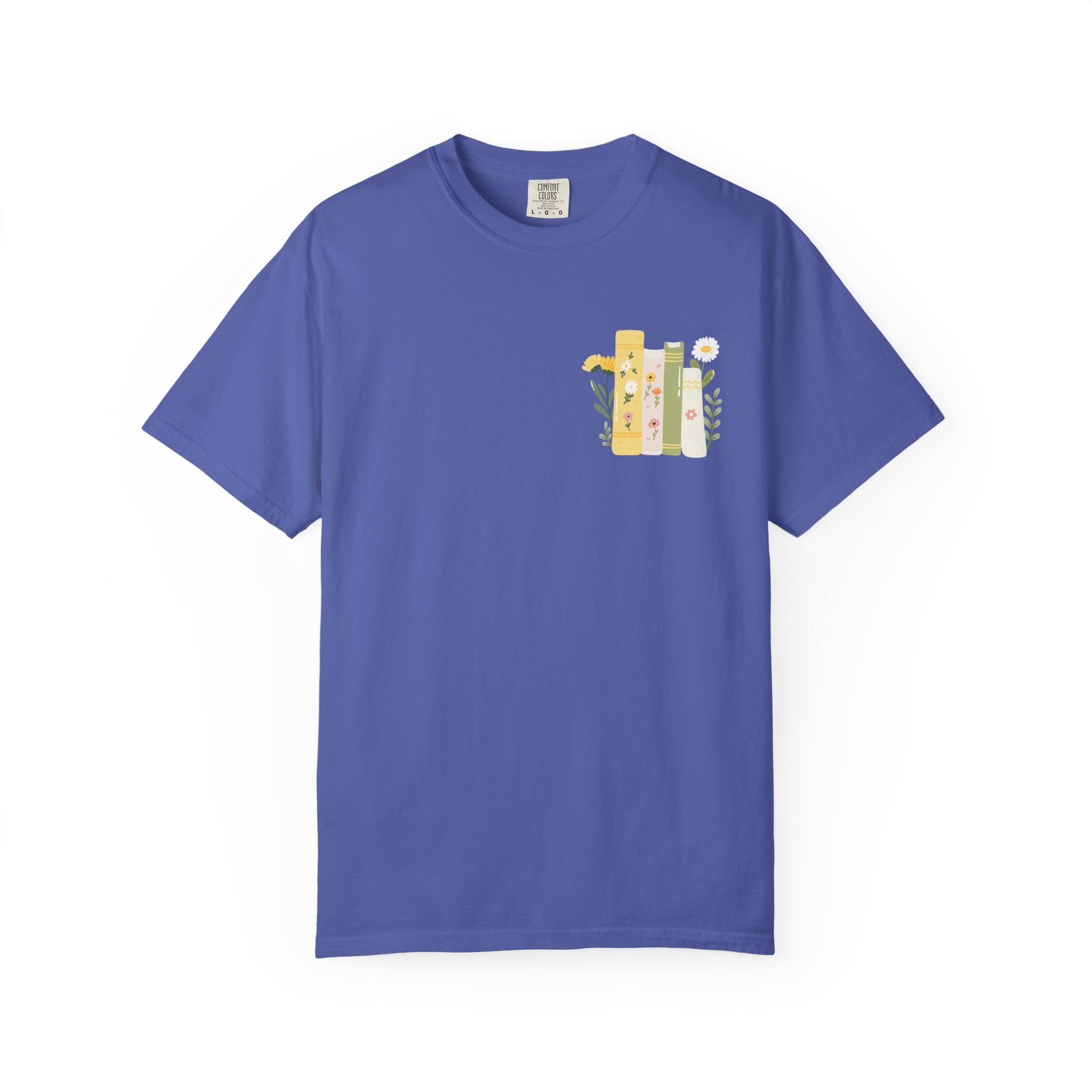 Flower smut shirt -Dyed T-shirt