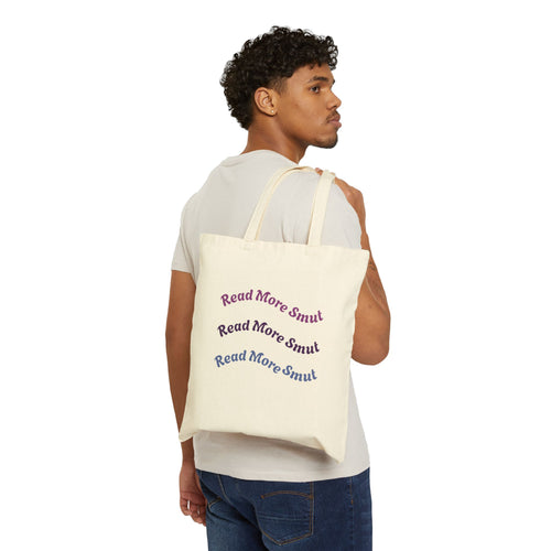 Read More Smut- Cotton Canvas Tote Bag