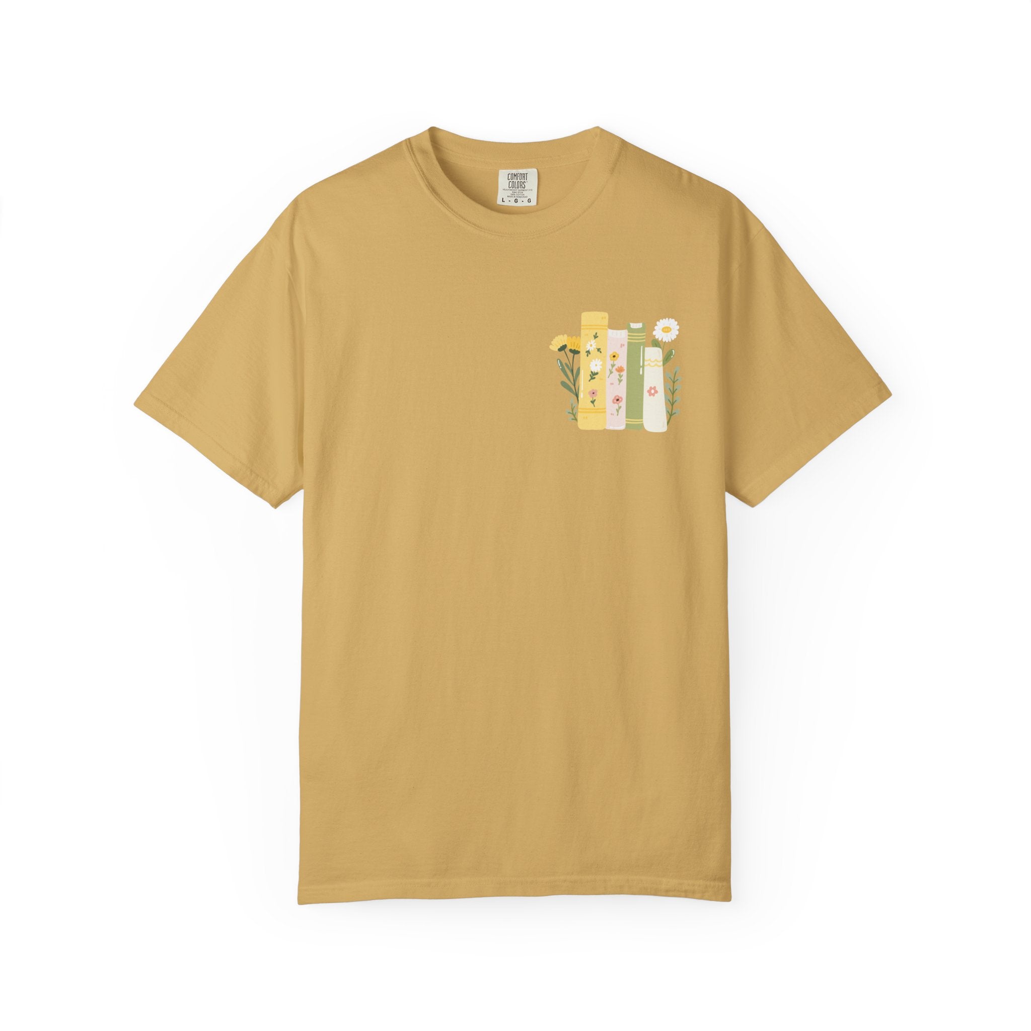 Flower smut shirt -Dyed T-shirt