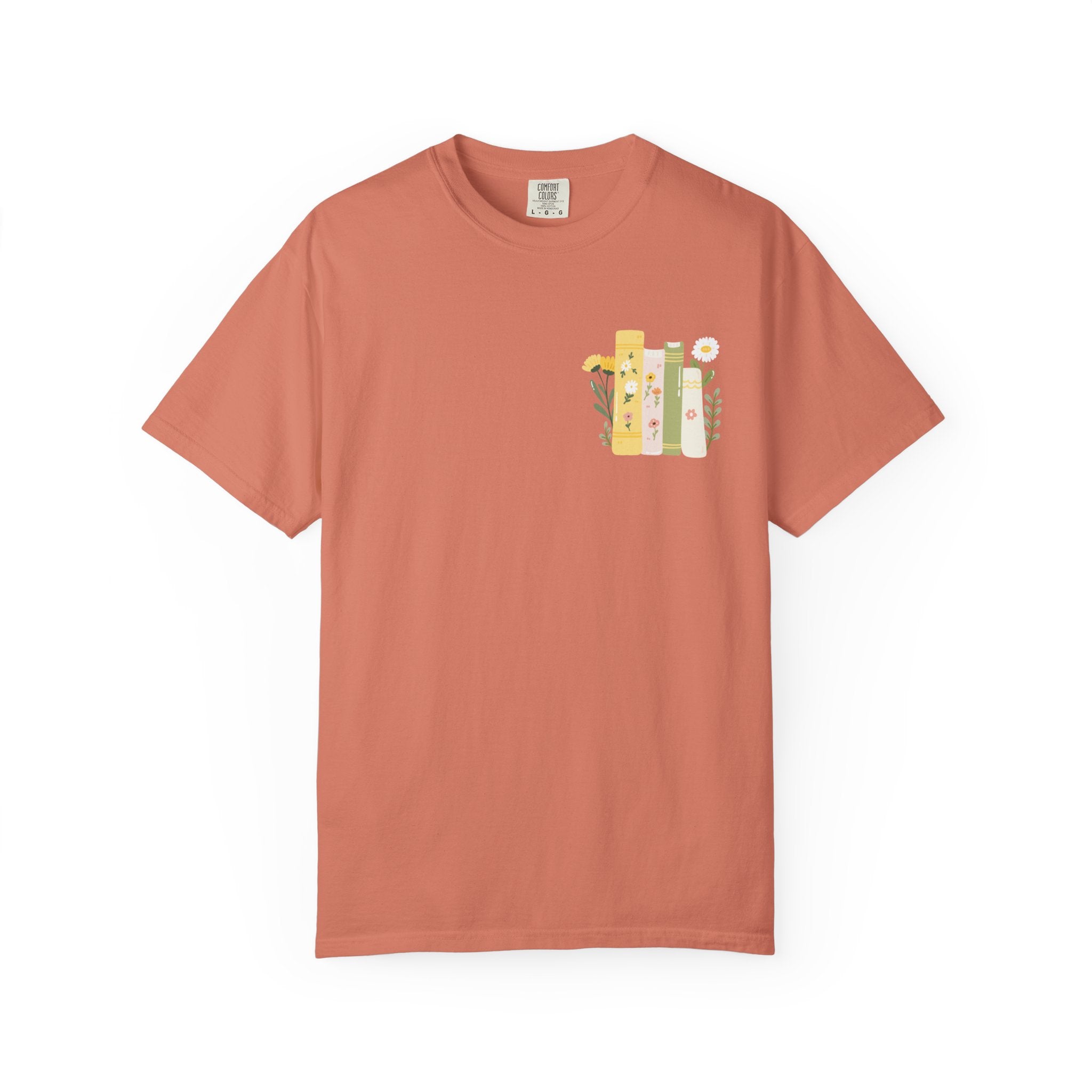 Flower smut shirt -Dyed T-shirt