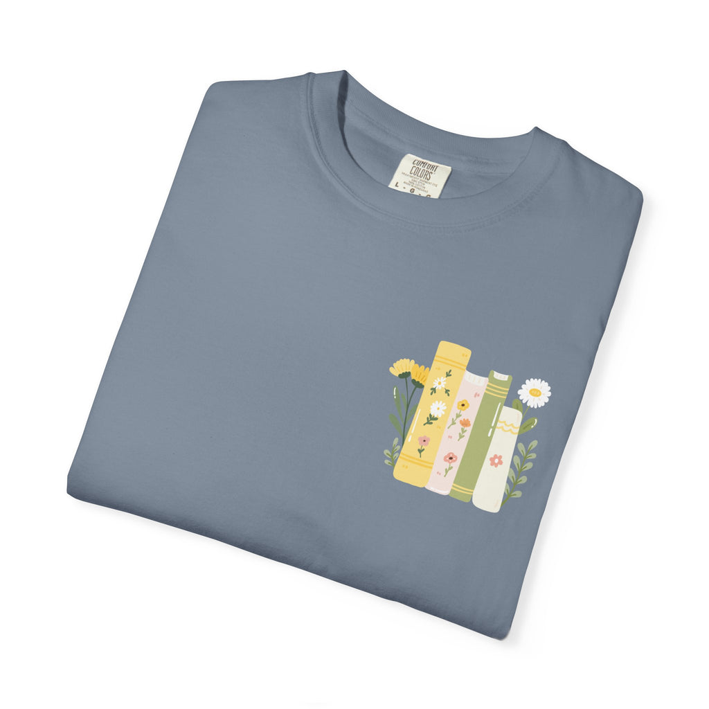 Flower smut shirt -Dyed T-shirt